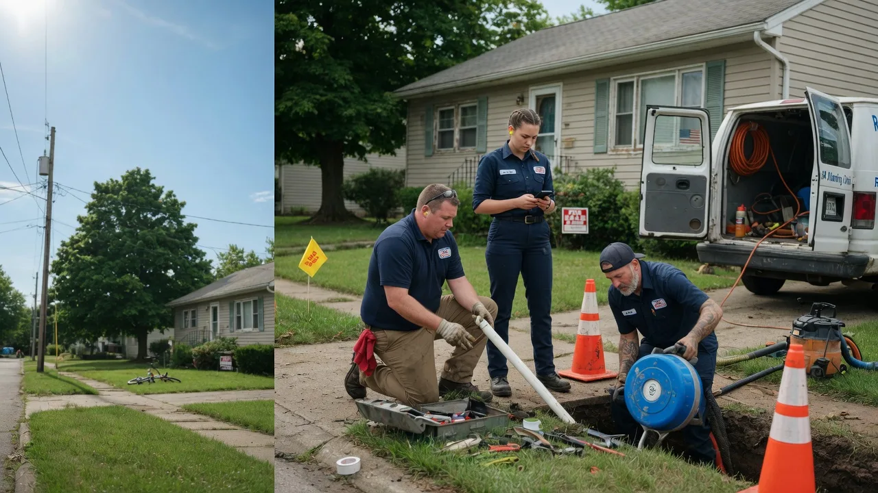 Sewer Line Repair in Rock Creek, OH near me